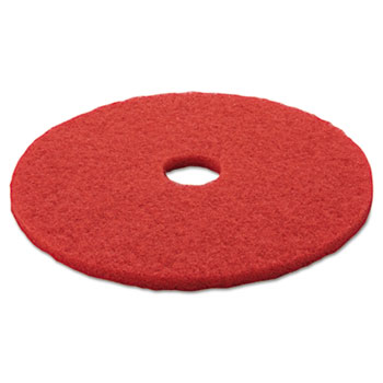 Box Of 5 New 3M 17" Red Buffer 5100 Floor Pads 