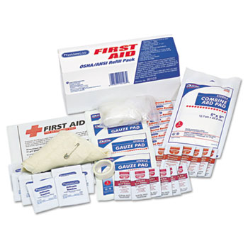 PhysiciansCare&#174; by First Aid Only&#174; ANSI / OSHA First Aid Refill Kit, 48 Pieces/Kit