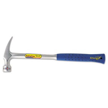 Estwing Carpenter&#39;s Hammer, Framing, 22oz, 16&quot; Tool Length, Cushion Grip