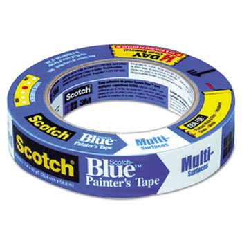 3M Scotch Blue Painters Masking Tape 2 in x 60 yd Multi-Surface Quantity 2 