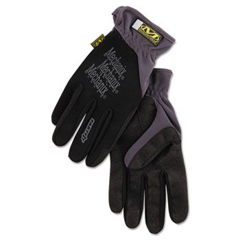 Mechanix Wear FastFit Work Gloves, Black, Extra-Large, Pair