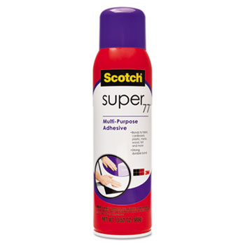 Scotch™ Super 77 Multipurpose Spray Adhesive, 13.57 oz, Aerosol
