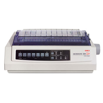 Oki&#174; Microline 320 Turbo Serial 9-Pin Dot Matrix Printer