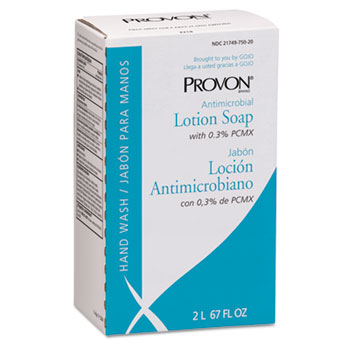 PROVON Antimicrobial Lotion Soap with 0.3% PCMX, 2000 mL Refill for PROVON&#174; NXT&#174; Dispenser, 4/CT
