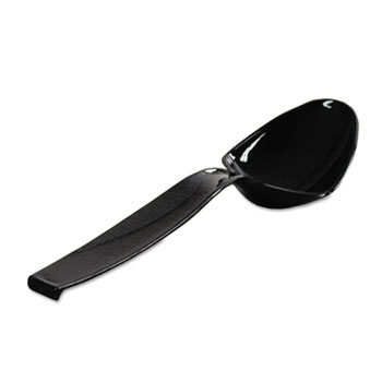 WNA Plastic Spoons, 9 Inches, Black, 144/Case