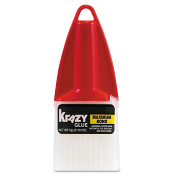 Krazy Glue&#174; Maximum Bond Krazy Glue, 0.18 oz. Extra Strong, Durable, Precision Tip