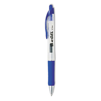 Avery eGEL&#174; Retractable Gel Pen, Roller Ball, Medium, Blue