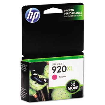 HP 920XL Ink Cartridge, Magenta (CD973AN)