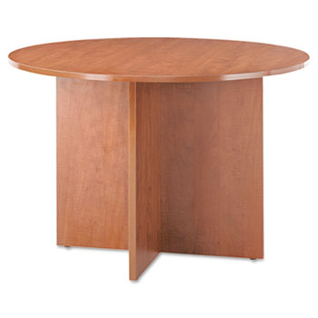 Alera Valencia Round Conference Table, 36 Round Conference Table And Chairs