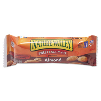 Nature Valley&#174; Granola Bars, Sweet &amp; Salty Nut Almond Cereal, 1.2oz Bar, 16/Box