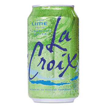 LaCroix&#174; Sparkling Water, Lime Flavor, 12 oz. Can, 24/CT