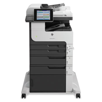 HP LaserJet Enterprise MFP M725f Multifunction Laser Printer, Copy/Fax/Print/Scan