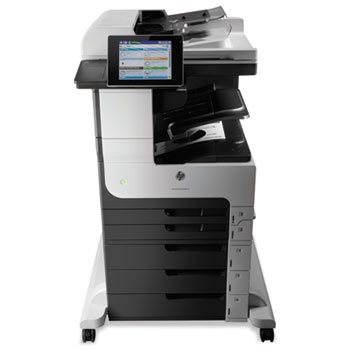 HP LaserJet Enterprise MFP M725z Multifunction Laser Printer, Copy/Fax/Print/Scan