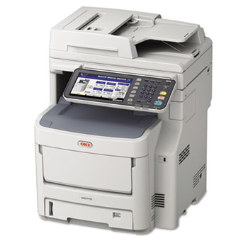 Oki&#174; MC770 Multifunction Color Laser Printer, Copy/Fax/Print/Scan