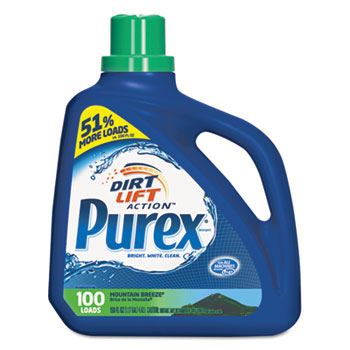 PUREX&#174; Concentrate Liquid Laundry Detergent, Mountain Breeze, 150 oz, Bottle