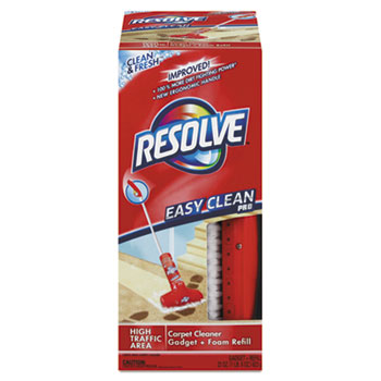 RESOLVE&#174; Easy Clean Carpet Cleaning System W/Brush, Foam, 22 oz
