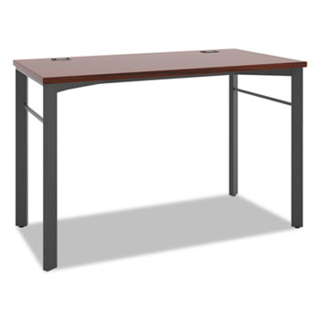 HON&#174; Manage Series Desk Table, 48w x 23 1/2d x 29 1/2h, Chestnut
