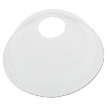 SOLO&#174; Cup Company Ultra Clear Dome Cold Cup Lids for 16-24 oz Cups, PET, 1000/CT
