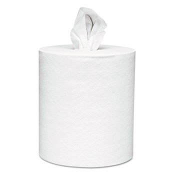 Scott Center-Pull Towels, 8 x 15, White, 250 Sheets/Roll, 6 Rolls/Carton