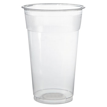 WNA Plastic Cups, 10 oz., Translucent, Individually Wrapped