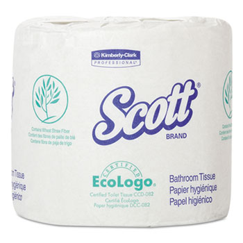 Scott&#174; Standard Roll Bathroom Tissue, 2-Ply, 4.1 x 4, 506/Roll, 80/Carton