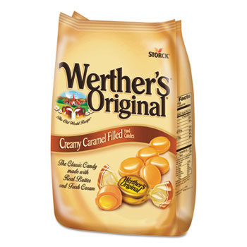 Werther&#39;s Original Hard Candies, Caramel w/Caramel Filling, 30 oz. Bag