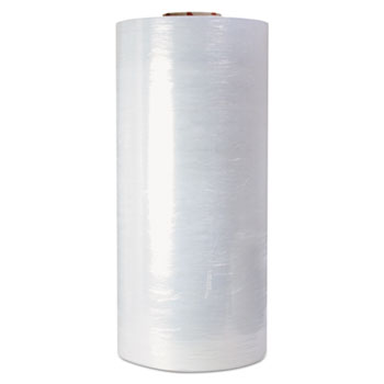 Universal High-Performance Pre-Stretched Handwrap Film, 18&quot; x 1500ft, 32-Ga, Clear, 4/CT