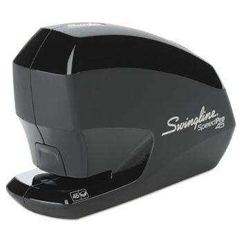 Swingline&#174; Speed Pro 45 Electric Stapler, Full Strip, 45-Sheet Capacity, Black