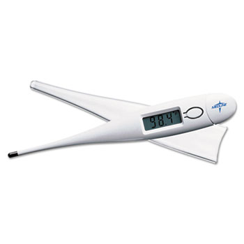 Medline Premier Oral Digital Thermometer, White/Blue