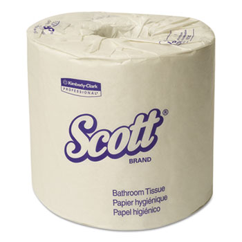 Scott&#174; Standard Roll Bathroom Tissue, 2-Ply, 550 Sheets/Roll, 80/Carton