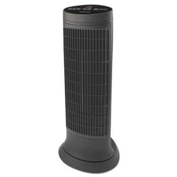 Honeywell Digital Ceramic Tower Personal Heater, Black