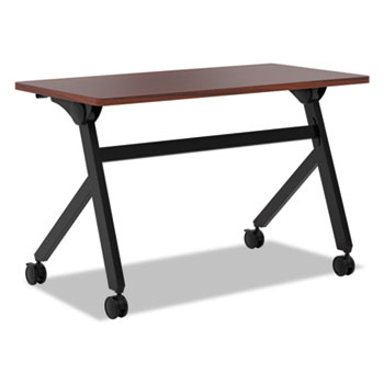 HON&#174; Multipurpose Table Flip Base Table, 48w x 24d x 29 3/8h, Light Gray