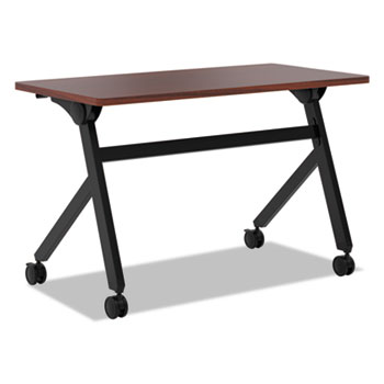 HON&#174; Multipurpose Table Flip Base Table, 48w x 24d x 29 3/8h, Chestnut