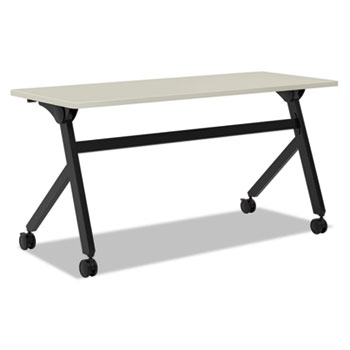 HON&#174; Multipurpose Table Flip Base Table, 60w x 24d x 29 3/8h, Light Gray