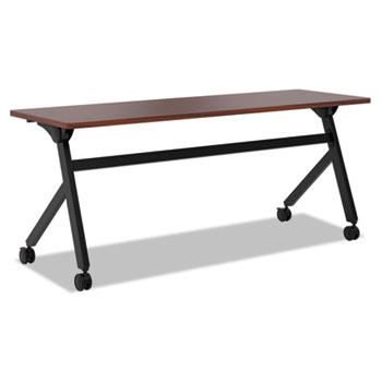 HON&#174; Multipurpose Table Flip Base Table, 72w x 24d x 29 3/8h, Chestnut