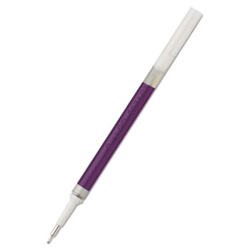 Pentel&#174; Refill for EnerGel&#174; Retractable Liquid Gel Pens, Medium, Violet Ink, EA