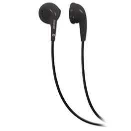 Maxell&#174; EB-95 Stereo Earbuds, Black