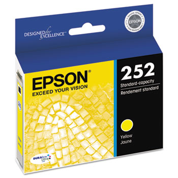 Epson&#174; T252420 (252) DURABrite Ultra Ink, Yellow