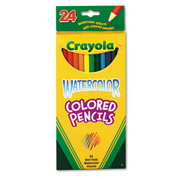 Crayola&#174; Watercolor Pencils, 24/ST