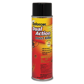 Enforcer&#174; Dual Action Insect Killer, For Flying/Crawling Insects, 17 oz Aerosol