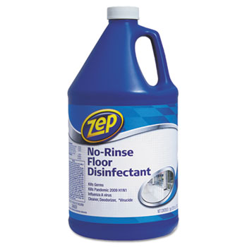 Zep Commercial&#174; No-Rinse Floor Disinfectant, 1 gal Bottle