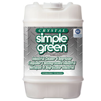 Simple Green&#174; Crystal Industrial Cleaner/Degreaser, 5gal, Pail