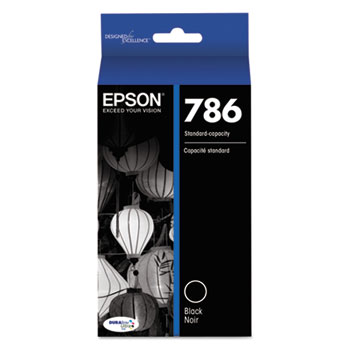 Epson&#174; T786120 (786) DURABrite Ultra Ink, Black