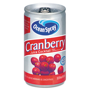 Ocean Spray Cranberry Juice Cocktail, 5.5 oz. Can, 48/CT