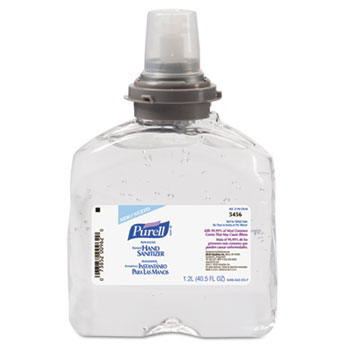 GOJO Advanced Hand Sanitizer Gel, 1200 mL Refill for PURELL&#174; TFX™ Dispenser