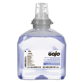 GOJO Premium Foam Handwash with Skin Conditioners , 1200 mL Refill for TFX™ Dispenser,2/CT