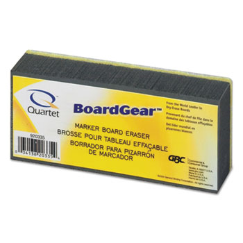 Quartet&#174; BoardGear Dry Erase Board Eraser, Foam, 5w x 2 3/4d x 1 3/8h