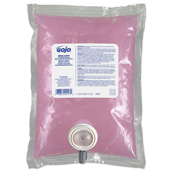 GOJO Deluxe Lotion Soap w/Moisturizers Refill, 1000 mL Refill for GOJO&#174; NXT&#174; Dispenser