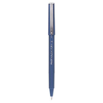 Pilot&#174; Razor Point II Super Fine Marker Pen, Blue Ink, .2mm, Dozen