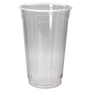 Fabri-Kal&#174; Greenware Cold Drink Cups, 20 oz., Clear, 1000/CT